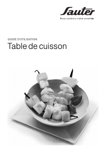 Mode d’emploi Sauter PGI822B Table de cuisson