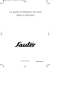 Mode d’emploi Sauter STI464ZF1 Table de cuisson