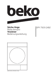 Mode d’emploi BEKO DPY 7505 GXB2 Sèche-linge