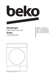 Bedienungsanleitung BEKO DS 7333 RX0 Trockner