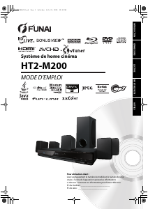 Mode d’emploi Funai HT2-M200 Système home cinéma