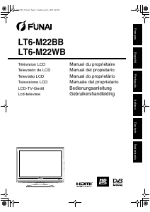 Mode d’emploi Funai LT6-M22WB Téléviseur LCD