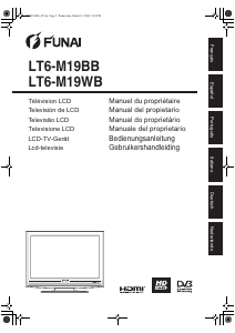 Mode d’emploi Funai LT6-M19BB Téléviseur LCD