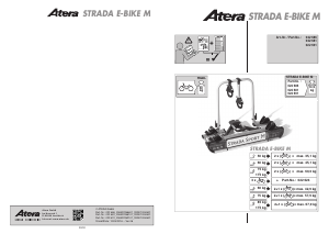 Instrukcja Atera Strada E-Bike M Bagażnik rowerowy