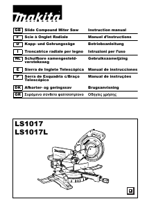 Manual de uso Makita LS1017 Sierra de inglete