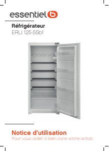 Mode d’emploi Essentiel B ERLI 125-55b1 Réfrigérateur