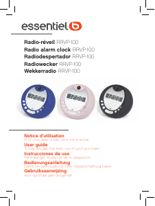 Handleiding Essentiel B RRVP-100 Wekkerradio