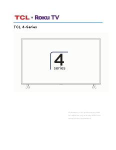 Handleiding TCL 55S401 LED televisie