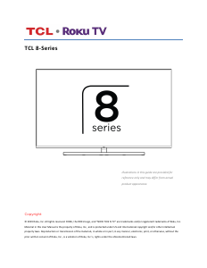 Manual TCL 65Q825 LED Television