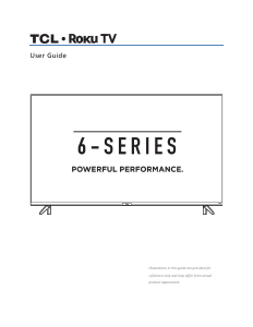 Handleiding TCL 55R635 LED televisie