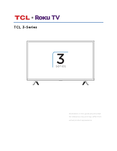 Manual TCL 43S303 LED Television