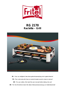 Bedienungsanleitung Fritel RG 2170 Raclette-grill