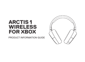 Mode d’emploi SteelSeries Arctis 1 Wireless (Xbox) Headset