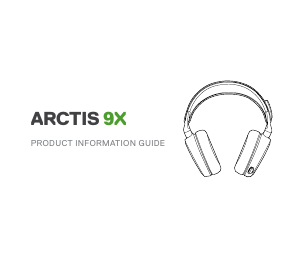 Handleiding SteelSeries Arctis 9X Headset
