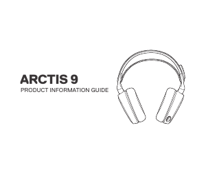 사용 설명서 SteelSeries Arctis 9 헤드셋