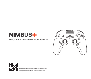 Руководство SteelSeries Nimbus+ Игровой контроллер