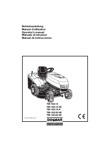 Mode d’emploi Dolmar TM-122.22 H2 Tondeuse à gazon