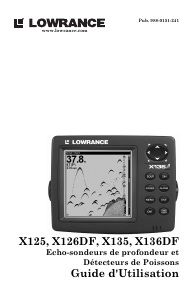 Mode d’emploi Lowrance X136DF Sondeur