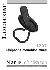 Mode d’emploi Logicom L 207 Téléphone