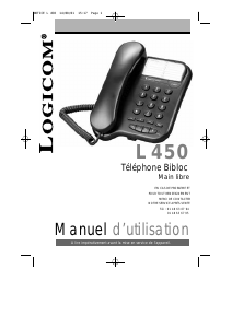 Mode d’emploi Logicom L 450 Téléphone