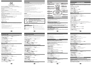 Mode d’emploi Logicom Odelia 454 Téléphone sans fil