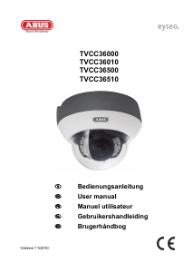 Bedienungsanleitung Abus TVCC36010 Überwachungskamera
