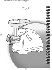 Kullanım kılavuzu Tefal NE610138 Kıyma makinesi