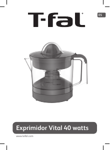 Manual de uso Tefal ZP2028MX Vital Exprimidor de cítricos