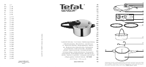 Instrukcja Tefal P2050743 Sensor Szybkowar