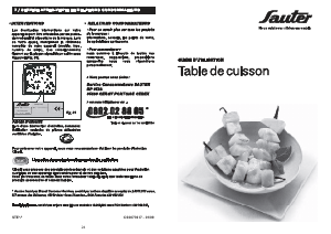 Mode d’emploi Sauter STE906W Table de cuisson