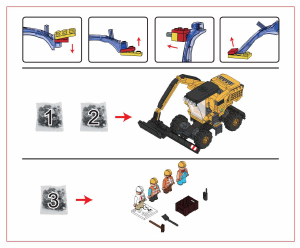 Manual Playtive set 337986 By Gudi Escavadora