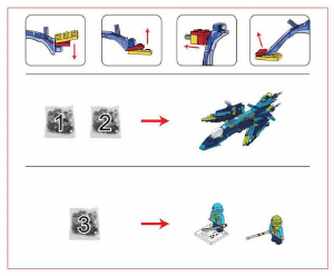 Manual Playtive set 337986 By Gudi Avião aventura