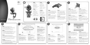 Manual de uso Logitech C500 Webcam