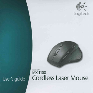 Handleiding Logitech MX1100 Muis