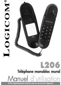 Mode d’emploi Logicom L 206 Téléphone