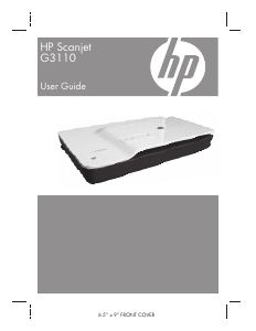 Handleiding HP Scanjet G3110 Scanner