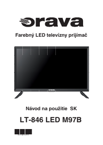 Návod Orava LT-846 LED M97B LED televízor