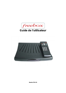 Mode d’emploi Free Freebox FBX-03 Récepteur numérique