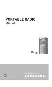 Manual de uso Grundig Mini 62 Radio