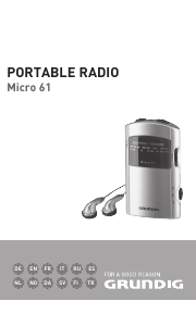 Manual de uso Grundig Micro 61 Radio