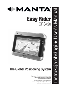 Instrukcja Manta GPS-420 Easy Rider Nawigacja przenośna