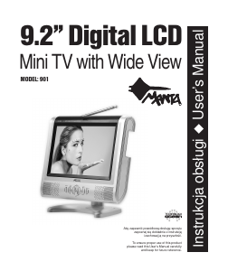 Manual Manta 901 Mini LCD Television