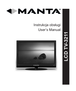 Instrukcja Manta TV3211 Telewizor LCD