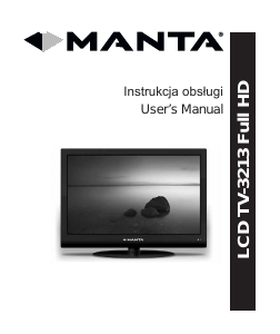 Instrukcja Manta 3213 Telewizor LCD