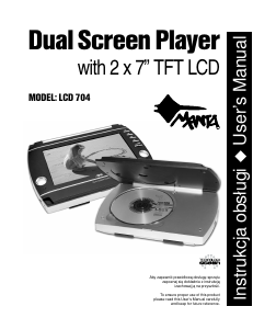 Manual Manta LCD 704 LCD Television