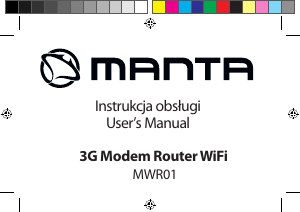 Instrukcja Manta MWR01 Router