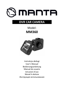 Instrukcja Manta MM360 Action cam