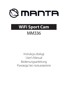 Instrukcja Manta MM336 Action cam