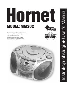 Manual Manta MM202 Hornet Stereo-set