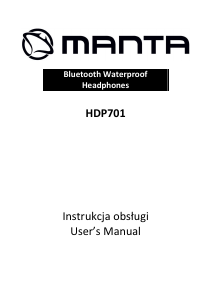 Instrukcja Manta HDP701 Słuchawki